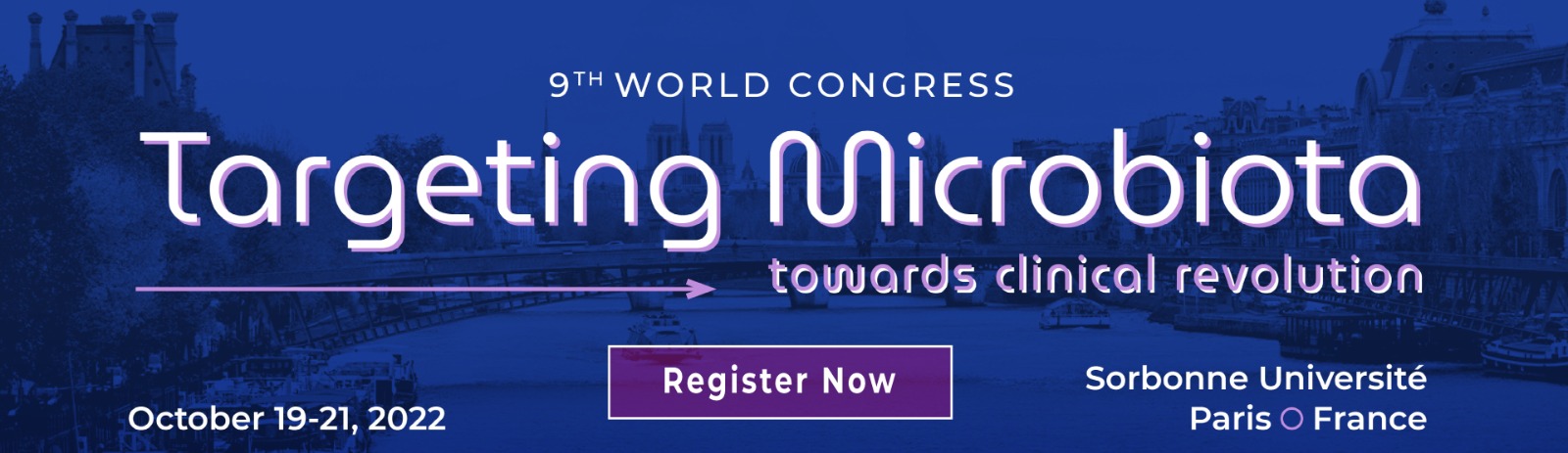 Attend Targeting Microbiota Online or In-person
